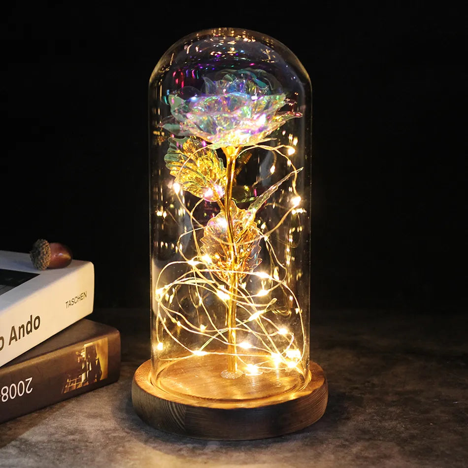 Lumière Éternelle - Rose Brillante