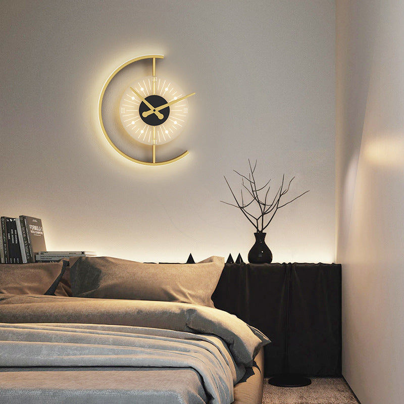 Horloge led décorative et moderne