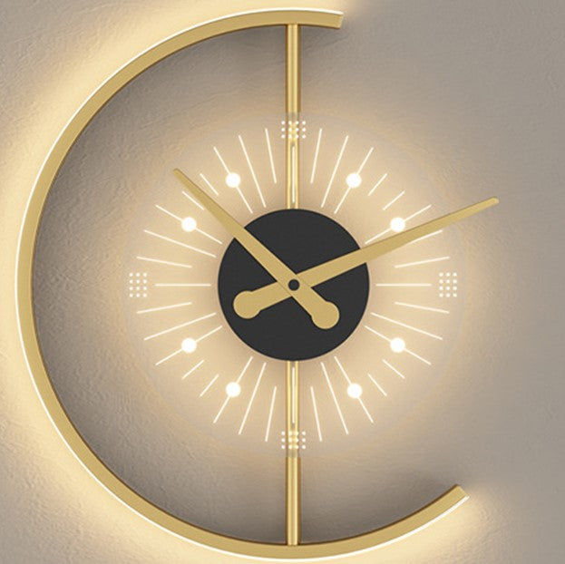 Horloge led décorative et moderne