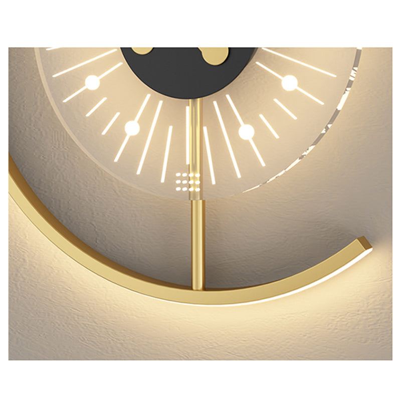 Horloge led décorative et moderne