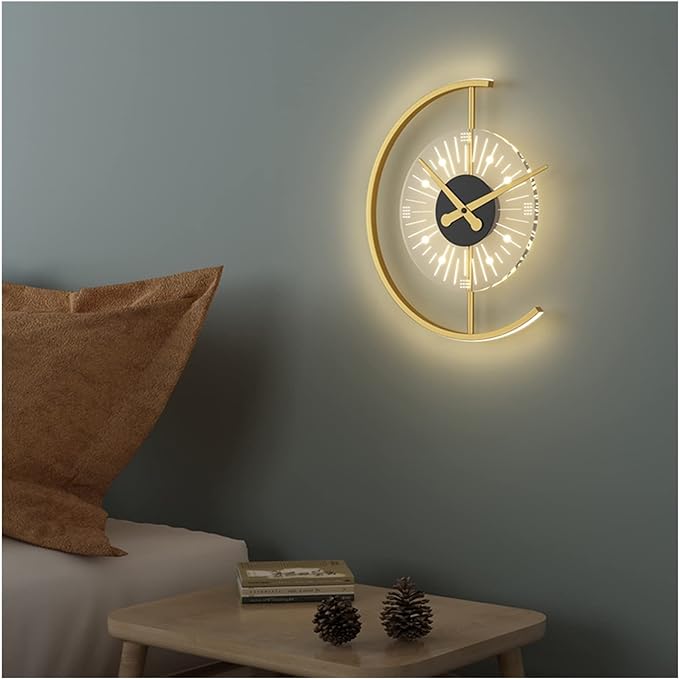 Horloge led décorative et moderne