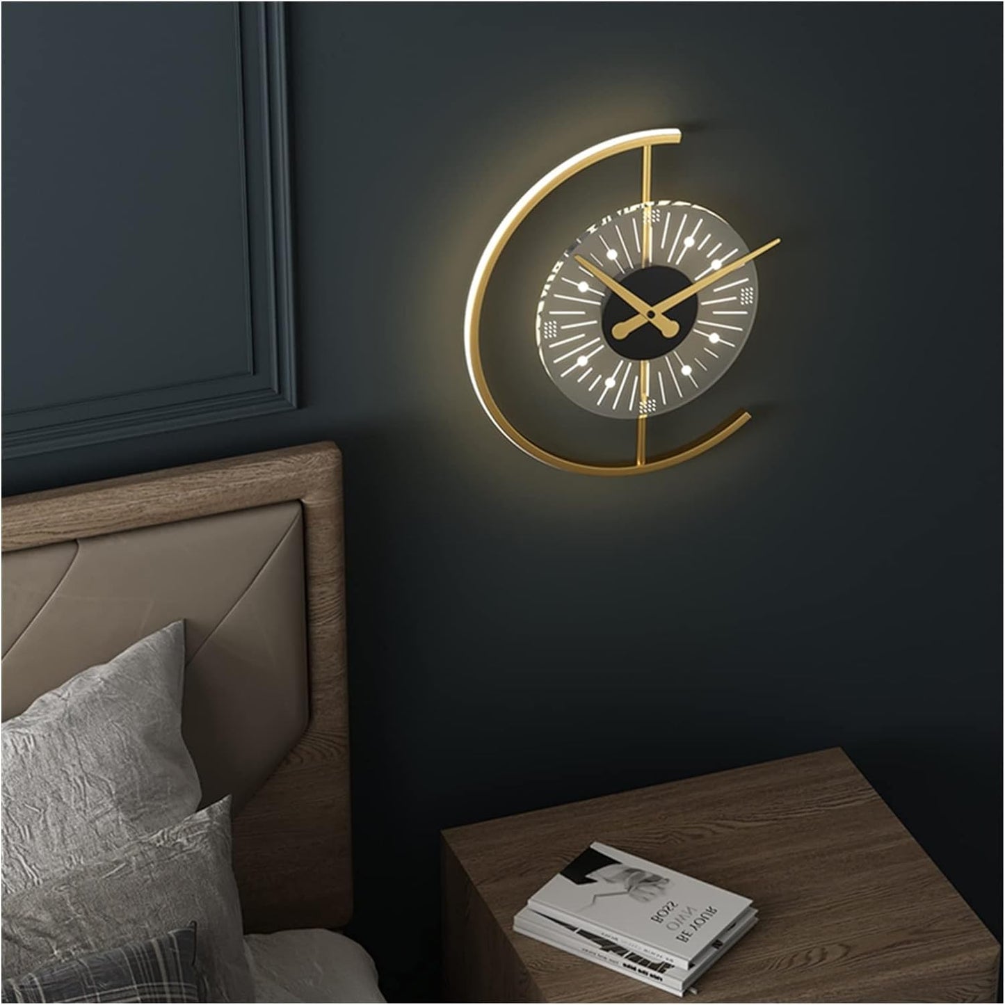 Horloge led décorative et moderne