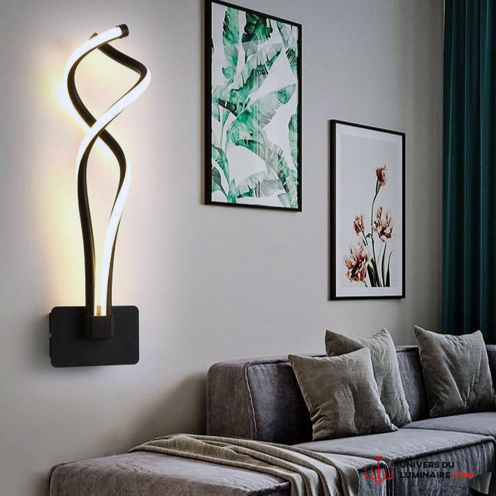 Applique murale Courbes