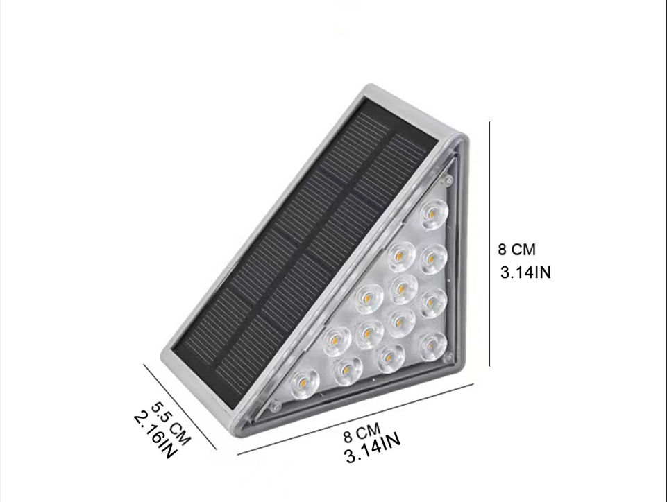Lampe solaire d'escalier