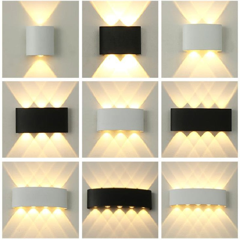 Éclat de Lumière applique murale IP65 LED Aluminium 220V