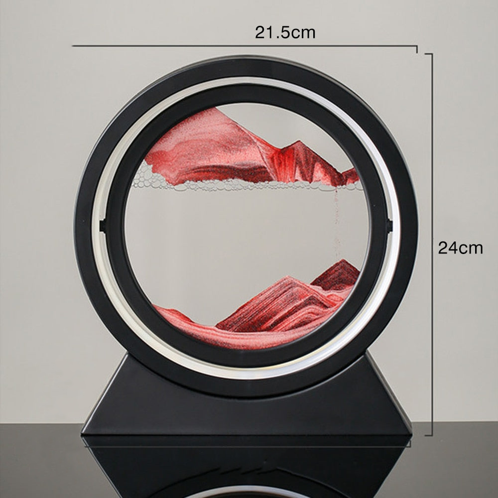 Sablier led rotatif 360°