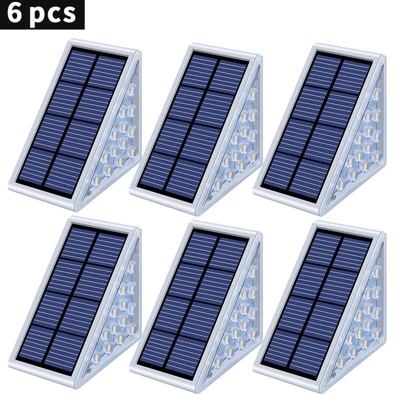 Lampe solaire d'escalier