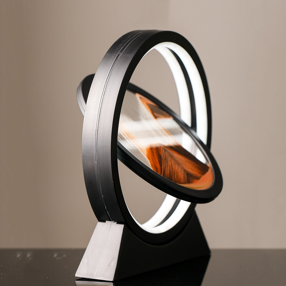 Sablier led rotatif 360°
