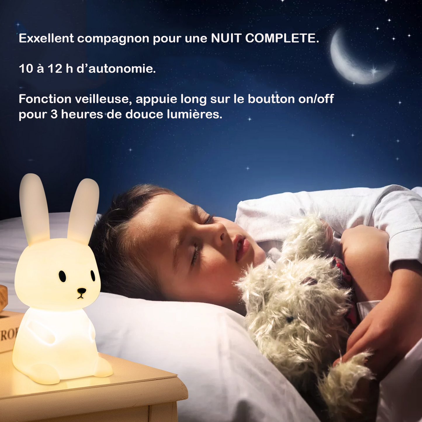 Veilleuse lapin
