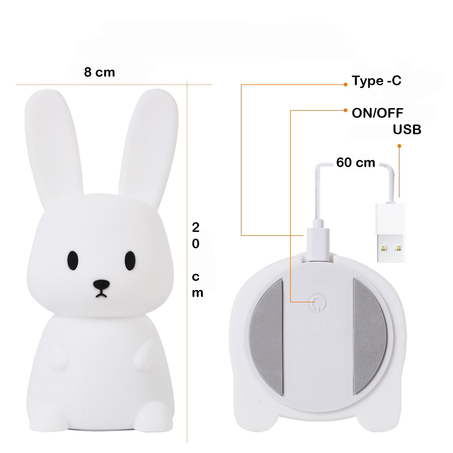 Veilleuse lapin