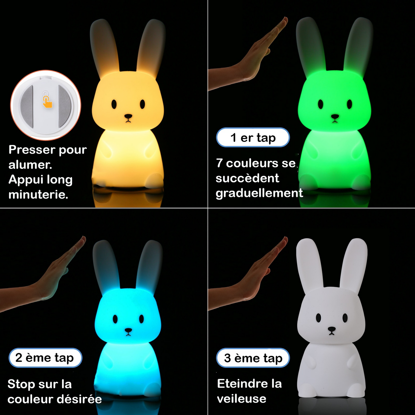 Veilleuse lapin
