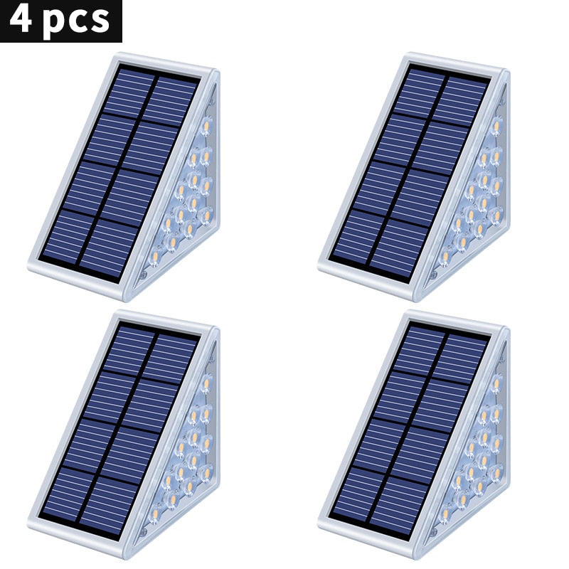Lampe solaire d'escalier
