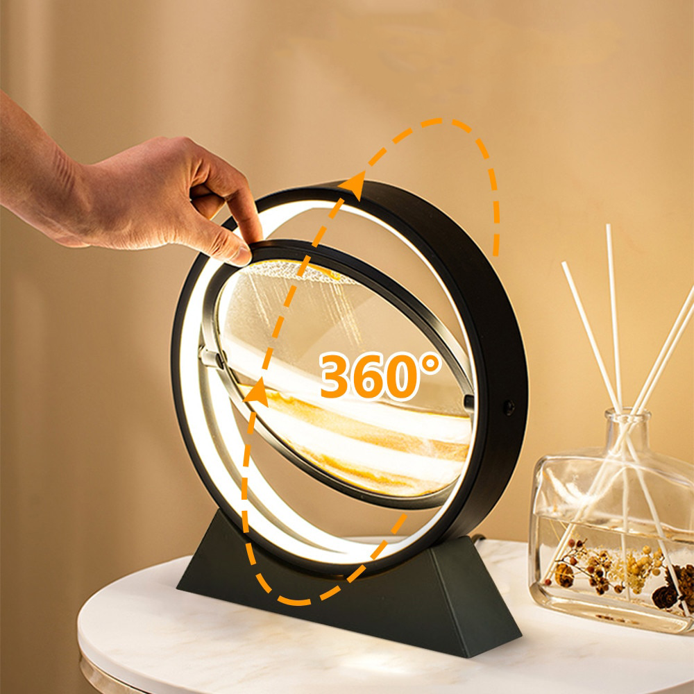 Sablier led rotatif 360°