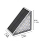 Lampe solaire d'escalier