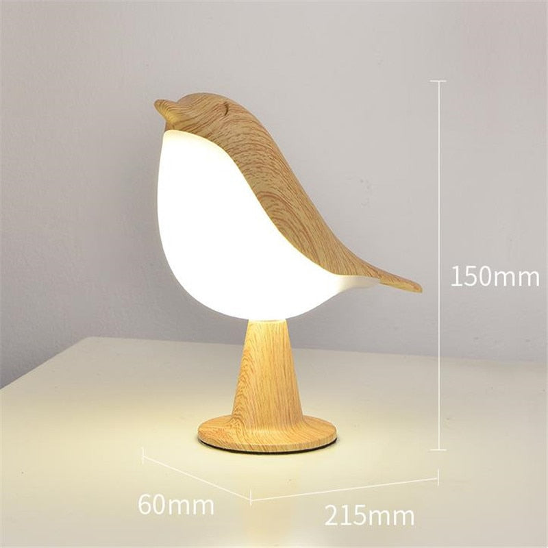 Lampe de Chevet Tactile Oiseau